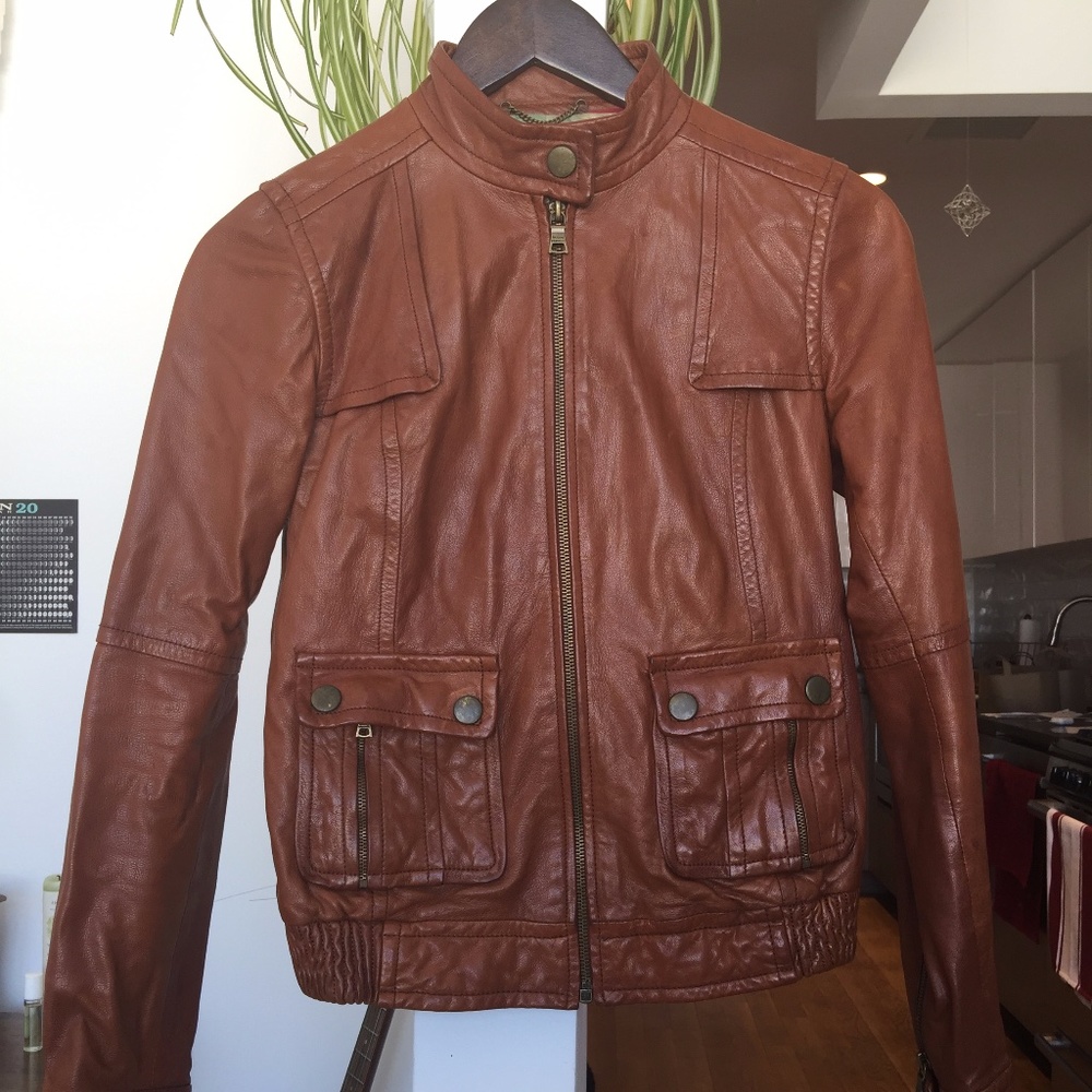 Banana Republic Heritage Collection Leather Jacket
